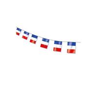 guirlande 10 pavillons plastique drapeau france 5m - ptitclown 28100