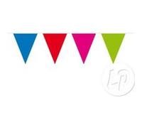 guirlande 15 fanions multicolore 10m multicolore