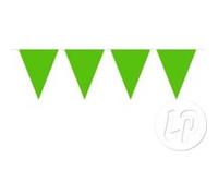 guirlande 15 fanions uni vert 10m vert G