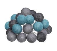 Atmosphera Guirlande 20 boules winter d6 sur secteur