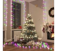 Guirlande à LED Compacte avec 1000 LED Multicolore Pastel 25 m PVC vidaXL