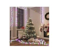 vidaXL Guirlande à LED groupées 3000 LED Multicolore pastel 23 m PVC