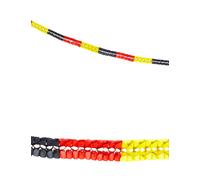 Guirlande Allemagne 3m 2pcs, Ø8cm