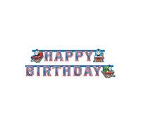 Amscan Guirlande Happy Birthday Thomas et Friends 552163 – 180 x 15 cm