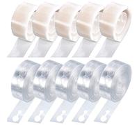 Guirlande Arc Ruban de Ballons Kit 10 Bandes 50 mètres 5 Autocollants 5 Trous Décorations Anniversaire Mariage Baptême