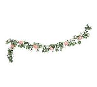 guirlande artificielle eucalyptus rosier 1.8m rose - artifetes 92291 Rose G