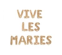Guirlande ballon "vive les maries"