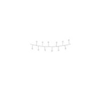Guirlande blanche scintillante compact EDM - esprit de Noël - blanc froid - ampoules LED - 11 m - 72263