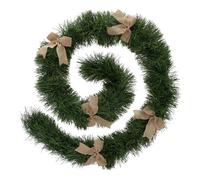 Guirlande boa 5 nœuds jute 20cmx2 7m 6 plis vert - Atmosphera Créateur d'intérieur