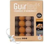 Guirlande boule lumineuse LED USB 24 boules 2,4m - Mesopotamia Marron G