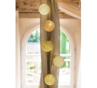 Guirlande Boule Lumineuse Led Usb Télécommandée Coton 32 boules