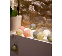 Guirlande Boule Lumineuse Led Usb Télécommandée Églantine 16 boules