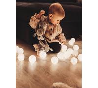 Guirlande Boule Lumineuse Led Usb Télécommandée Flocon 16 boules