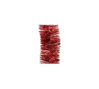 Guirlande brillante EDM - esprit de Noël - 270 x 7,5 cm - Rouge - 72214