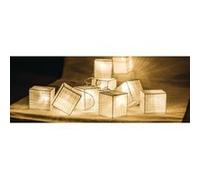 guirlande carrée 10 led Noir G
