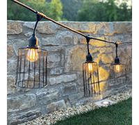 Guirlande chapeau métal noir nema