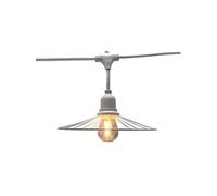 Lumisky - Guirlande lumineuse extérieure CHIC WHITE LIGHT 6 m, 10 ampoules E27 LED blanc chaud