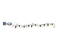 Guirlande - Colorado - 5 m - Ampoules colorées - Noir