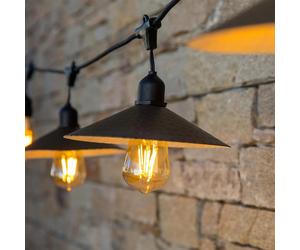 Guirlande connectable e27 gris vinty