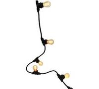 Lumisky Guirlande lumineuse LED Link Me Light – 10 ampoules, douille E27, blanc chaud, 5 m