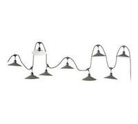 Guirlande connectable VINTY 10 ampoules E27 6M Gris G