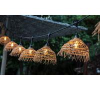 Guirlande d extérieur 10 ampoules LED blanc chaud HAWAII LIGHT