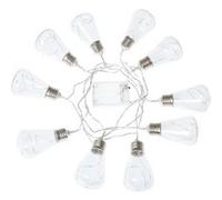 TechBrey Guirlande d'Ampoules LED Edison 2m Blanc Chaud 2700K - 3000K 55 mm Autre