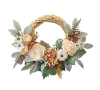 Guirlande d'Automne - Couronne de Collecte, Cornucopie wreatth | Accent, gratitude Ornement Artificiel Décor saisonnier pour la Porte d'entrée du Vacances Affichage Fallo