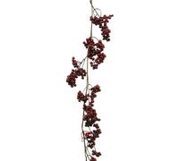 Guirlande de baies Baie d'hiver rouge Décoration de Noël festive Décoration d'automne L180cm