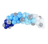 Guirlande de ballons bleus 200 cm