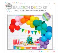 Guirlande de ballons set arc-en-ciel, 71 pièces