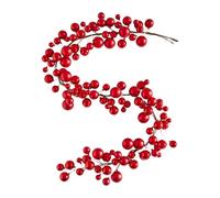 Guirlande de boules de Noël - Décoration d'intérieur - Guirlande de boules de Noël de 6 pieds - Ornements - Boules incassables - Décoration pour les fêtes de vacances - Guirlande de boules décoratives