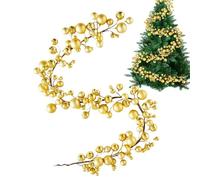 Guirlande de boules décoratives : boules de Noël incassables de 1,8 m, décoration pour arbres et cheminées | Guirlande festive de nappe, ornements de Noël décoratifs, décorations saisonnières pour