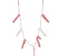 Guirlande de cannes à sucre Noël rouge blanc Décoration 120cm