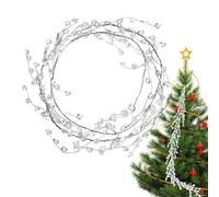 Guirlande De - Chaîne De Branches De Perles De 1,1 M | Guirlande De Perles en Acrylique pour Arbres De Et Décoration De Vacances | Décoration D'intérieur Élégante pour Le Salon, Le Mantea