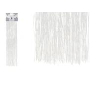 Guirlande de cheveux d'ange blanc de qualité supérieure - 38 cm x 50 cm (1 pièce) - Idéal pour Noël, fête et décoration d'intérieur