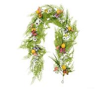 Guirlande de citrons artificiels de 1,75 m/2 m, corde de fruits artificiels en plastique pour maison, jardin, fête de mariage, décoration de festival de printemps (2 m)