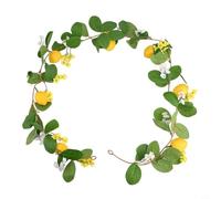 Guirlande de citrons infusés d'eucalyptus, une nouvelle version des idées de décoration d'intérieur (style 1 : 1,7 m)