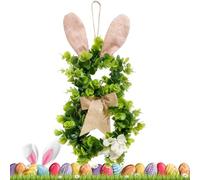 Guirlande De Couronne De Pâques - Décoration De Ferme Artificielle | Couronne De Porte De Lapin-décoration De Porte D'entrée De Vacances De Printemps, Cuisine Rustique De Garage De Porche De Maison De