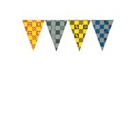 Procos Bannière 93377 Harry Potter – 9 fanions FSC® Mix – Décoration anniversaire enfant