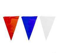 Guirlande de fanions de 18 m pour fêtes de rue avec drapeaux du jubilé et décoration vibrante