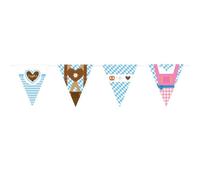 Guirlande de fanions Dirndl & Lederhose