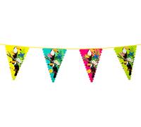 Guirlande de fanions géants Toucan 6m