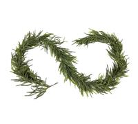 Guirlande de faux pin - Guirlande de Noël artificielle en PVC | Guirlande de pin Norfolk résistante à l'usure, guirlande de table de vacances vive, décoration de Noël en faux pin d'excellente qualité