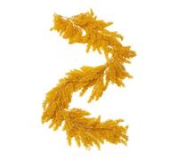 Guirlande de feuilles de cyprès artificielles pour la récolte de l'automne, Noël, cheminée, Thanksgiving, décoration de jour