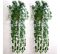 Guirlande de feuilles de lierre artificielles, plantes de vigne, feuillage artificiel, décoration murale pour la maison