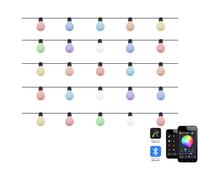 Guirlande de Lumières LED Blanches Contrôlable et Personnalisable Via App Isorto