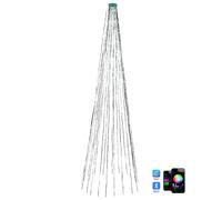 Guirlande de Lumières LED Multicolores Contrôlable et Personnalisable Via App Sa