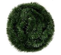 Guirlande de Noël 15 m | Veuillez reconnaître Dongzhi - Tout le reste est faux guirlande de sapin vert artificiel comme véritable | Guirlande de Noël d'extérieur pour décoration