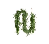 VEVOR Guirlande de Noël, 1,8 m, Guirlande de Pin Norfolk Artificiel, Décoration de Noël Verte, pour Intérieur, Extérieur, sur Table, Manteau de Cheminées, Cheminées, à Suspendre, à Poser, Couronnes